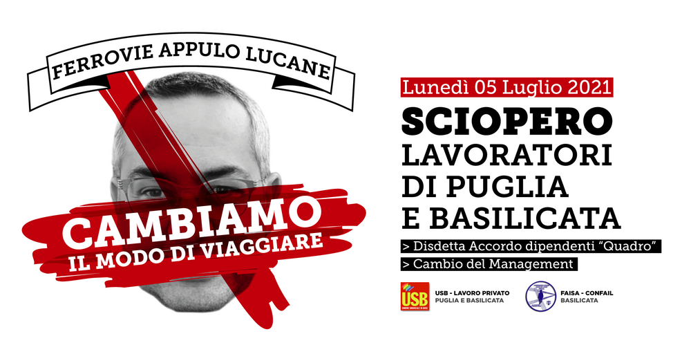 Unione Sindacale di Base: Ferrovie Appulo Lucane, via la ...