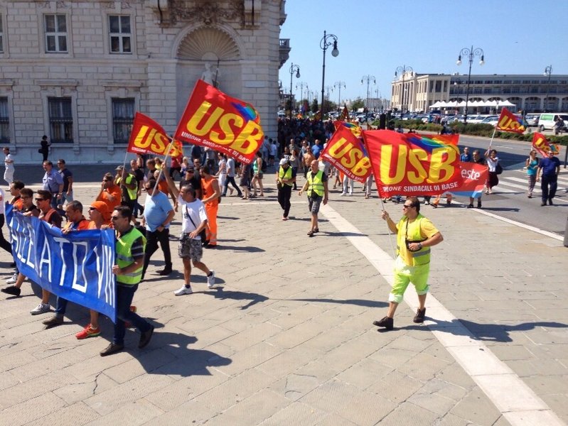 Porto trieste sciopero